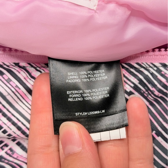 London Fog Girl's Classic Print Winter Snow Ski Bib Snowsuit-‎ Sz L (6X) - Picture 10 of 11